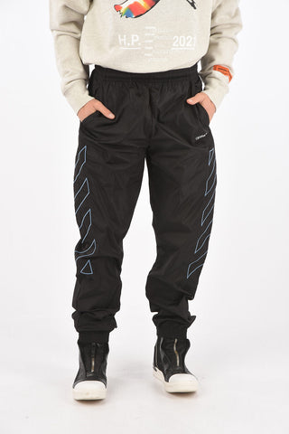 Embroidered ARROW MARKER Nylon Joggers