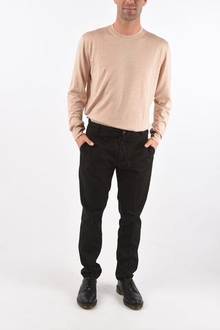Pantaloni con coulisse e elastico in vita