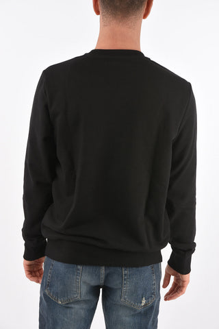 crew-neck S-GIRK-K31 sweatshirt with front print