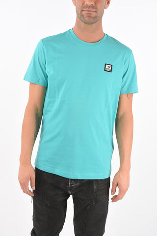 crew-neck T-DIEGOS-K30 t-shirt with embroidery