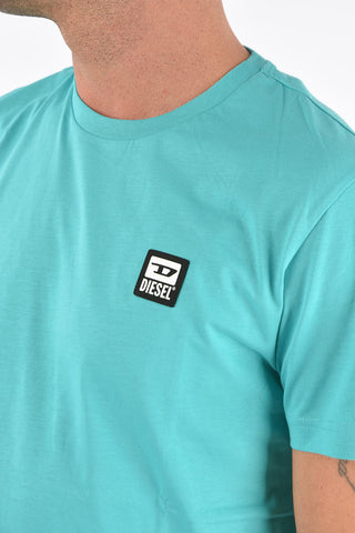 crew-neck T-DIEGOS-K30 t-shirt with embroidery