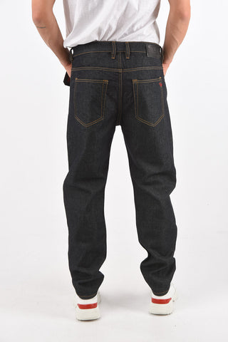 18cm stretch denim D-VIDER carrot fit jeans L.32