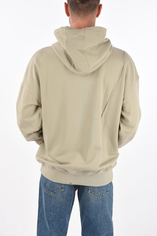 patch pocket Sweatshirt with hooded
