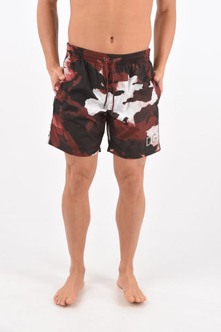3 Pocket Swim Shorts with Elastic Waistband