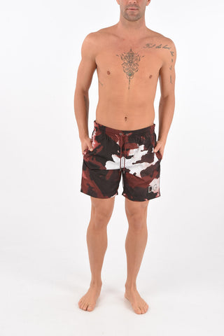 3 Pocket Swim Shorts with Elastic Waistband