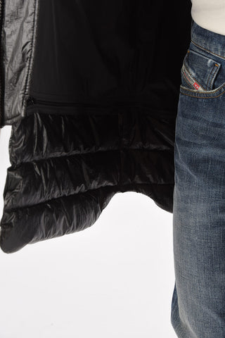 Visible Stitchings W-CRAWFORD-SHINY puffer jacket with hood