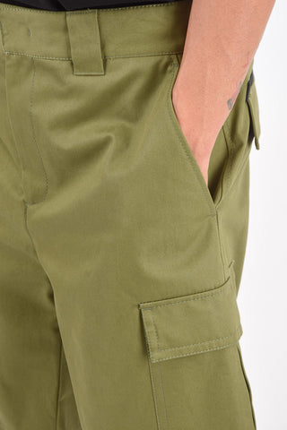 shorts cargo in cotone con passanti