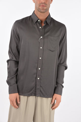 Camicia in Satin TYPE  con Taschino