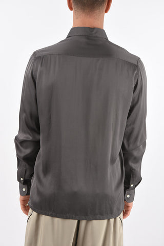 Camicia in Satin TYPE  con Taschino