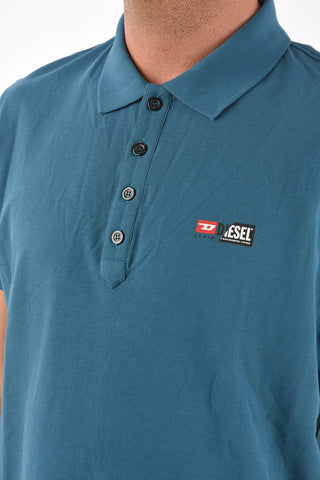 polo T-WEET-SPLIT in cotone piquè