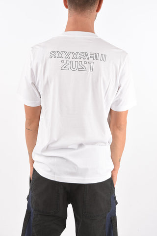 t-shirt girocollo CL-T-JUST-O1 con ricamo frontale