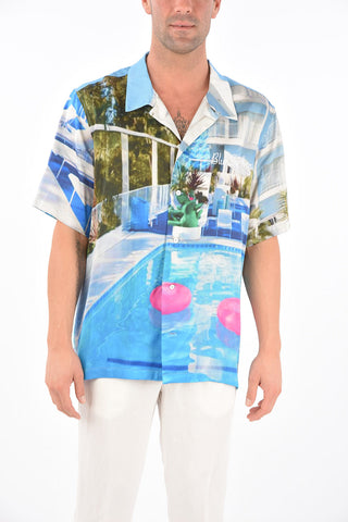Short sleeve pinted shirt