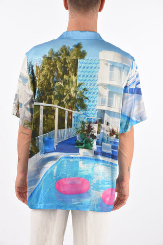 Short sleeve pinted shirt