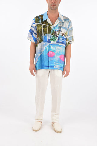 Short sleeve pinted shirt