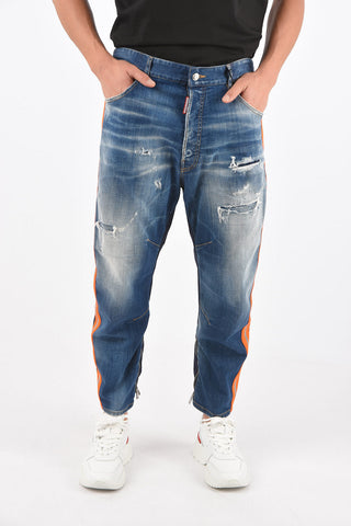Zipped Ankle Double Layer Denims