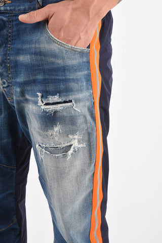 Zipped Ankle Double Layer Denims