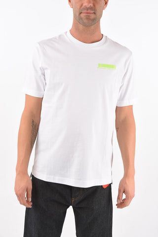 back printed T-JUST-SLITS-X84 crew-neck t-shirt