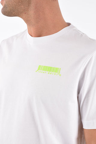 back printed T-JUST-SLITS-X84 crew-neck t-shirt