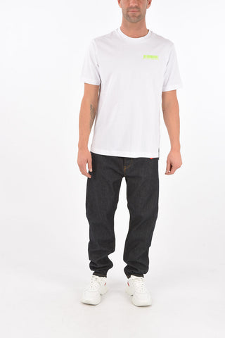 back printed T-JUST-SLITS-X84 crew-neck t-shirt