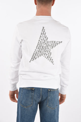 Crewneck Sweatshirt with Back Print