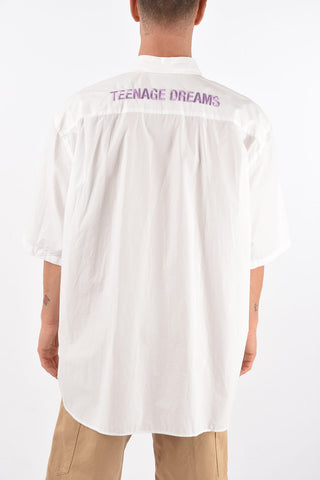 Short-sleeve Shirt wih TEENAGE DREAMS Embroidery