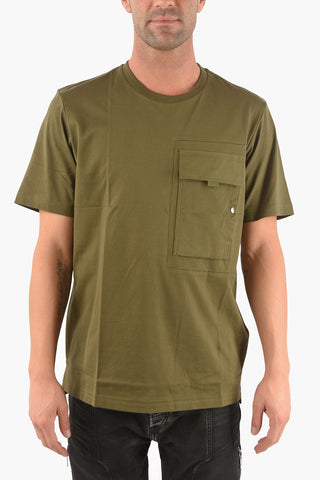 solid color T-WORKAN t-shirt with breast pocket