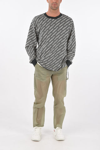 Printed Crewneck Sweatshirt