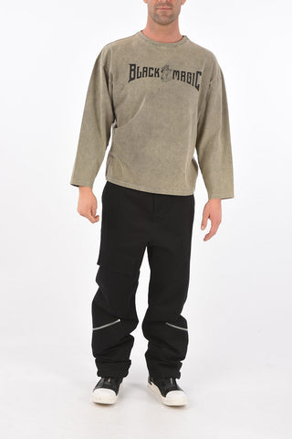Printed long sleeve BLACK MAGIC t-shirt