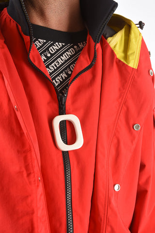 Color block windbreaker