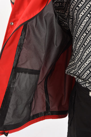 Color block windbreaker