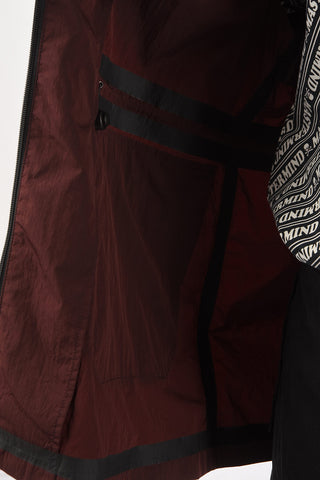WindbreakerSPRAY PAINT with hidden hood