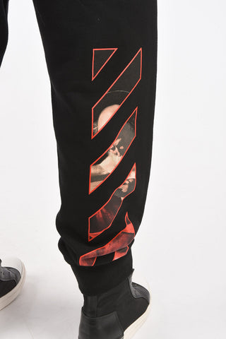 Printed ARROW MARKER Cotton Joggers