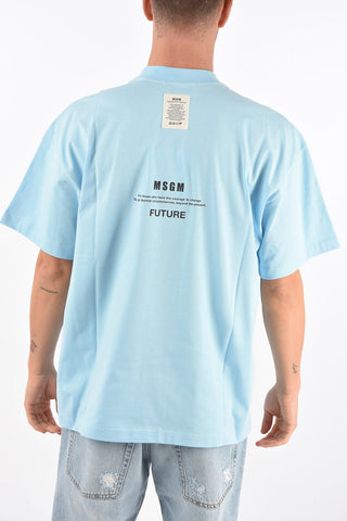 FANTASTIC GREEN Crew Neck Printed T-Shirt