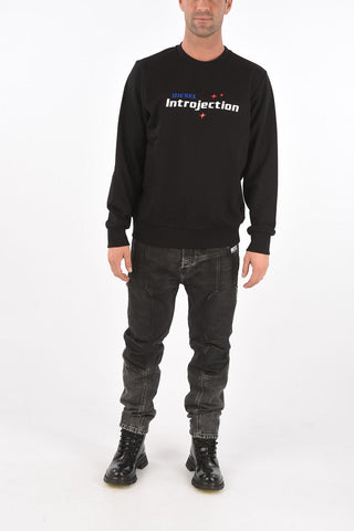 crew-neck S-GIRK-K32 sweatshirt with front print