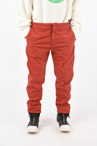 Joggers in Nylon con Zip Laterali