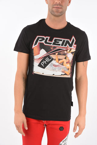 PLATINUM CUT Printed TONY KELLY Strass T-Shirt