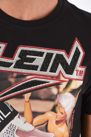 PLATINUM CUT Printed TONY KELLY Strass T-Shirt