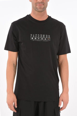 T-shirt Gircollo INTERNATIONAL con stampa