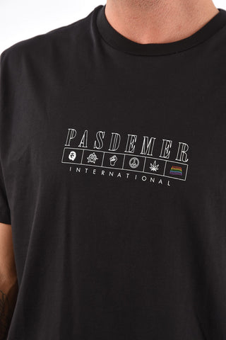 T-shirt Gircollo INTERNATIONAL con stampa