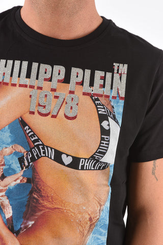 PLATINUM CUT Printed TONY KELLY Strass T-Shirt