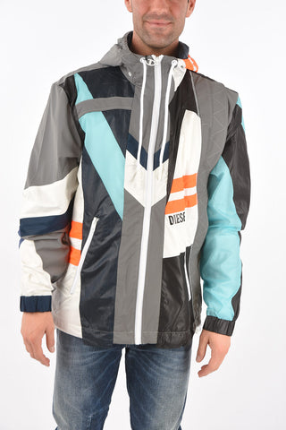 jacket J-EDWARD with reflective details and hood