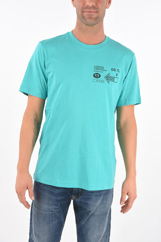 crew-neck T-JUST-A39 t-shirt with print