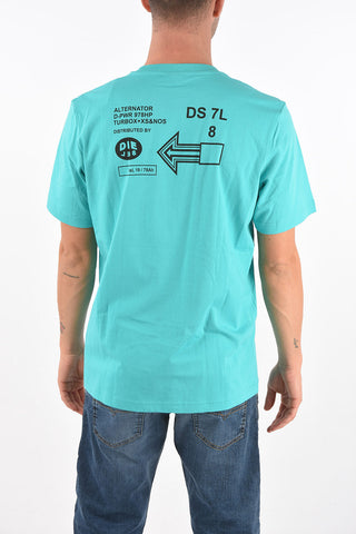 crew-neck T-JUST-A39 t-shirt with print