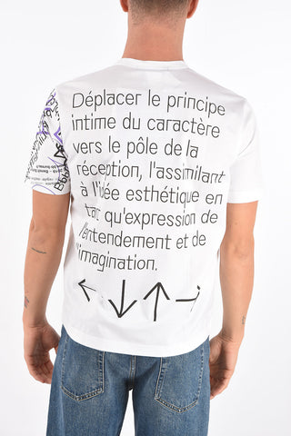 JUNYA WATANABE T-shirt girocollo con Stampa