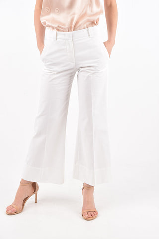 cuffed hem MELODY B bootcut pants