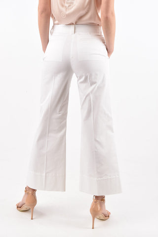 cuffed hem MELODY B bootcut pants
