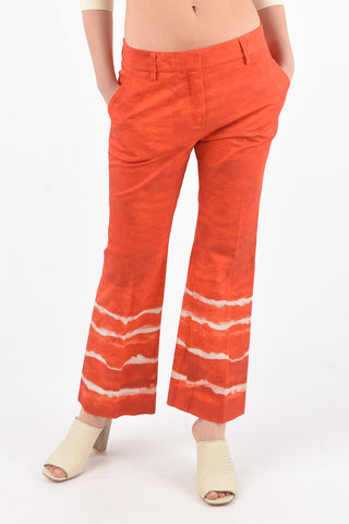 mid-rise waist SANDY palazzo pants