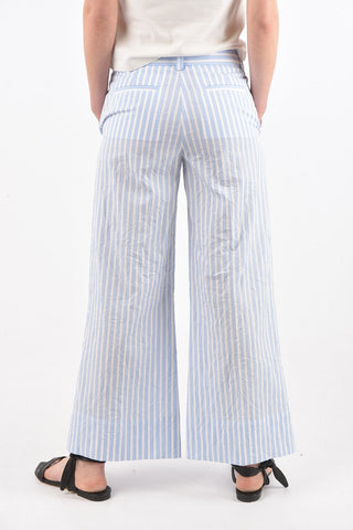 striped MELODY B palazzo pants