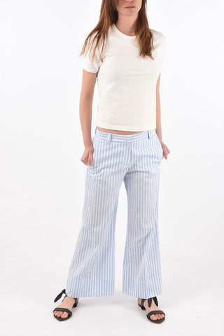striped MELODY B palazzo pants