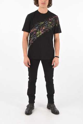 tie dye effect T-JUST-A40 crew-neck t-shirt